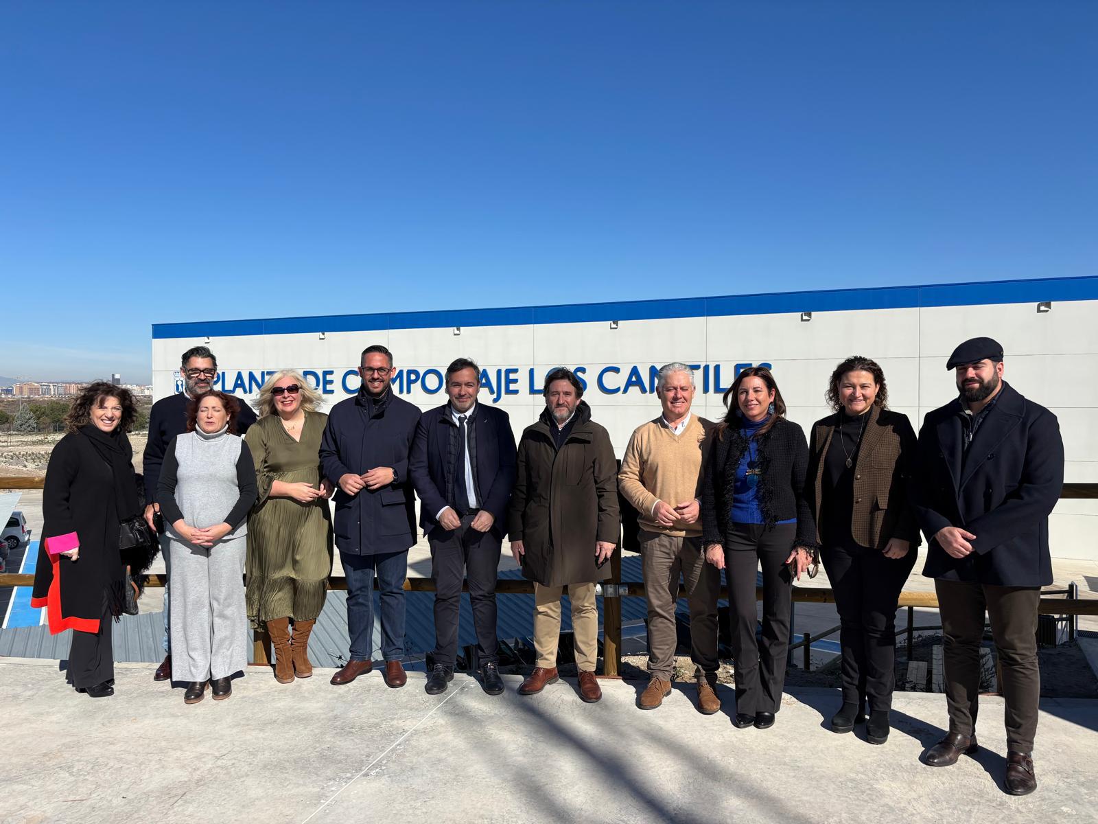 Diputación visita dos plantas de tratamiento de residuos de Madrid en busca de las mejores técnicas para la provincia